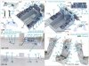 Quinta Studio QD32036 F-4D 3D-Printed & coloured Interior on decal paper (Tamiya) 1/32
